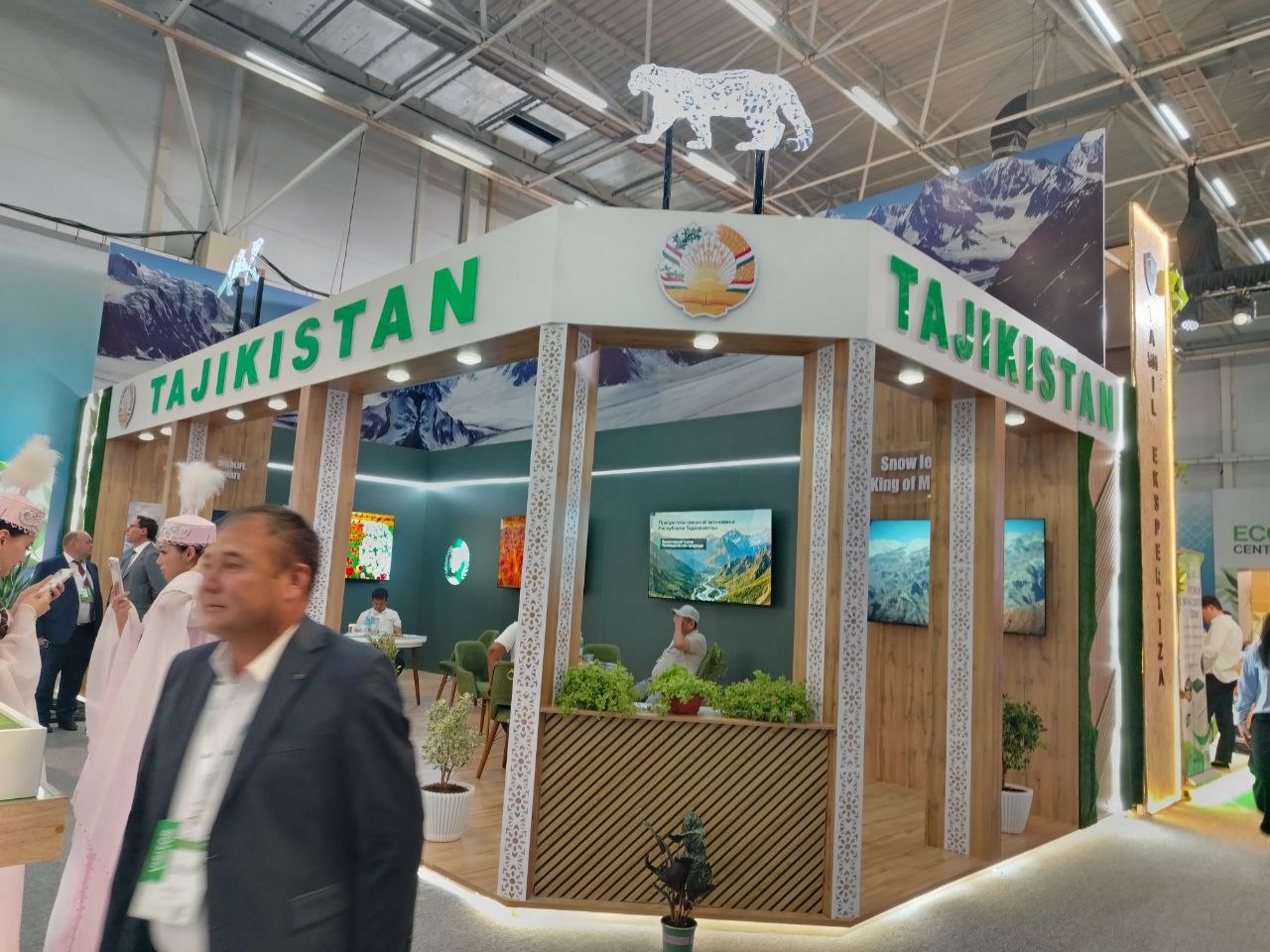 Павильон Таджикистана на EcoExpo Central Asia 2026